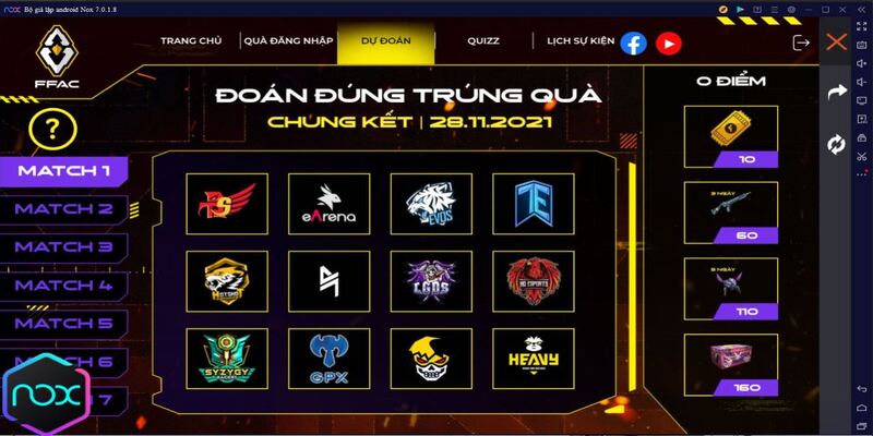 Các mini game cũng sẽ được tổ chức trong suốt sự kiện