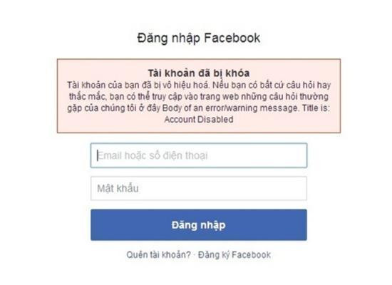 Khôi phục tài khoản bằng đăng nhập facebook